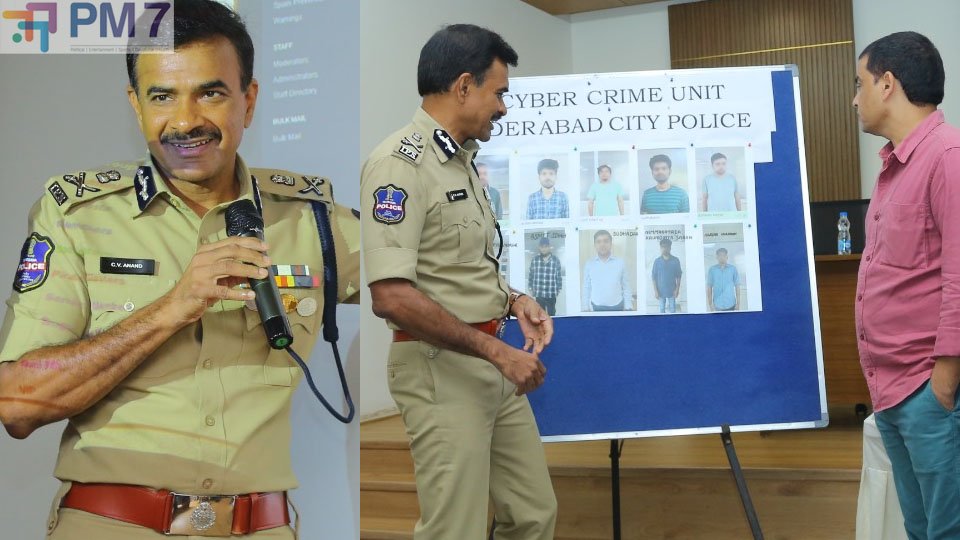 అతిపెద్ద సినిమా పైరసీ ముఠా అరెస్ట్.. సంచలన నిజాలు బయటపెట్టిన CP CV ఆనంద్